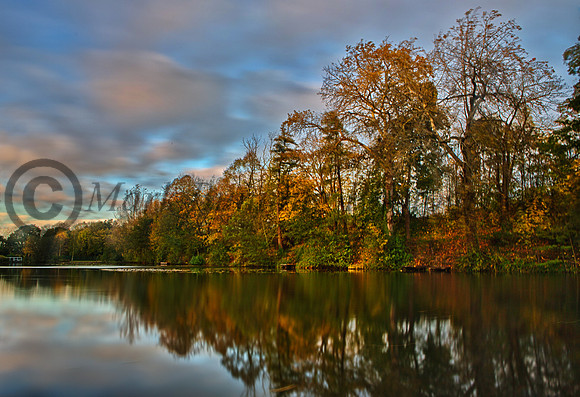 Autumn colours of Loch Neaton in Watton