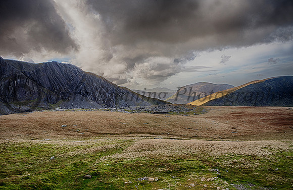 Storm brewing accross Snowdonia