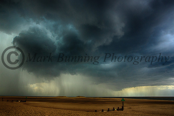 Storm clouds over Wells beach 2