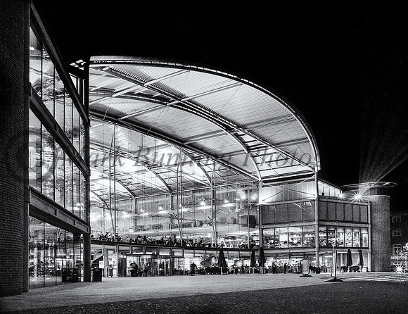 Norwich forum in black and white