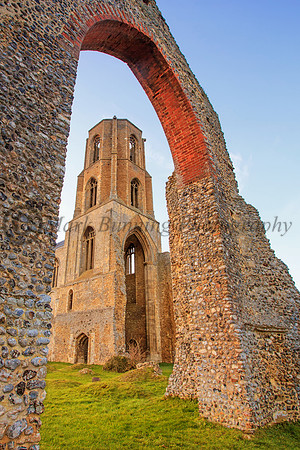 Wymondham Abbey through the arch